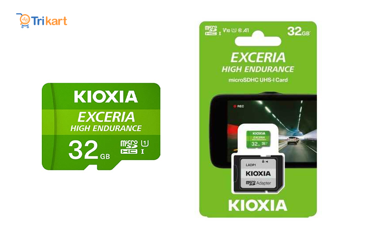 Kioxia 32GB Flash Memory Card micro SD High Endurance