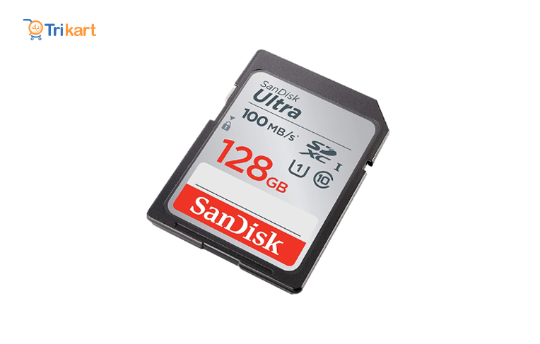 SanDisk Ultra UHS I SDXC 128 GB Memory Card