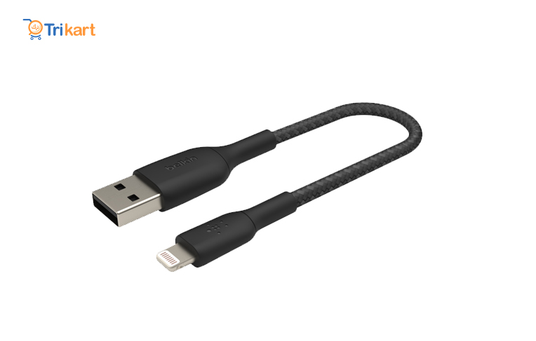 Belkin Boost Charge Braided 1M USB A to Lightning Cable