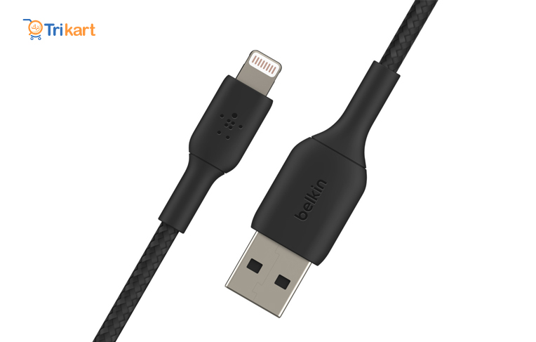 Belkin Boost Charge Braided 2M USB A to Lightning Cable