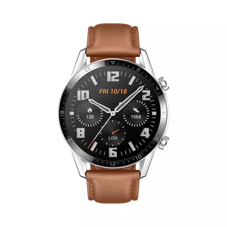 Buy Huawei Watch GT 2 Classic Edition 46mm - Pebble Brown in Qatar