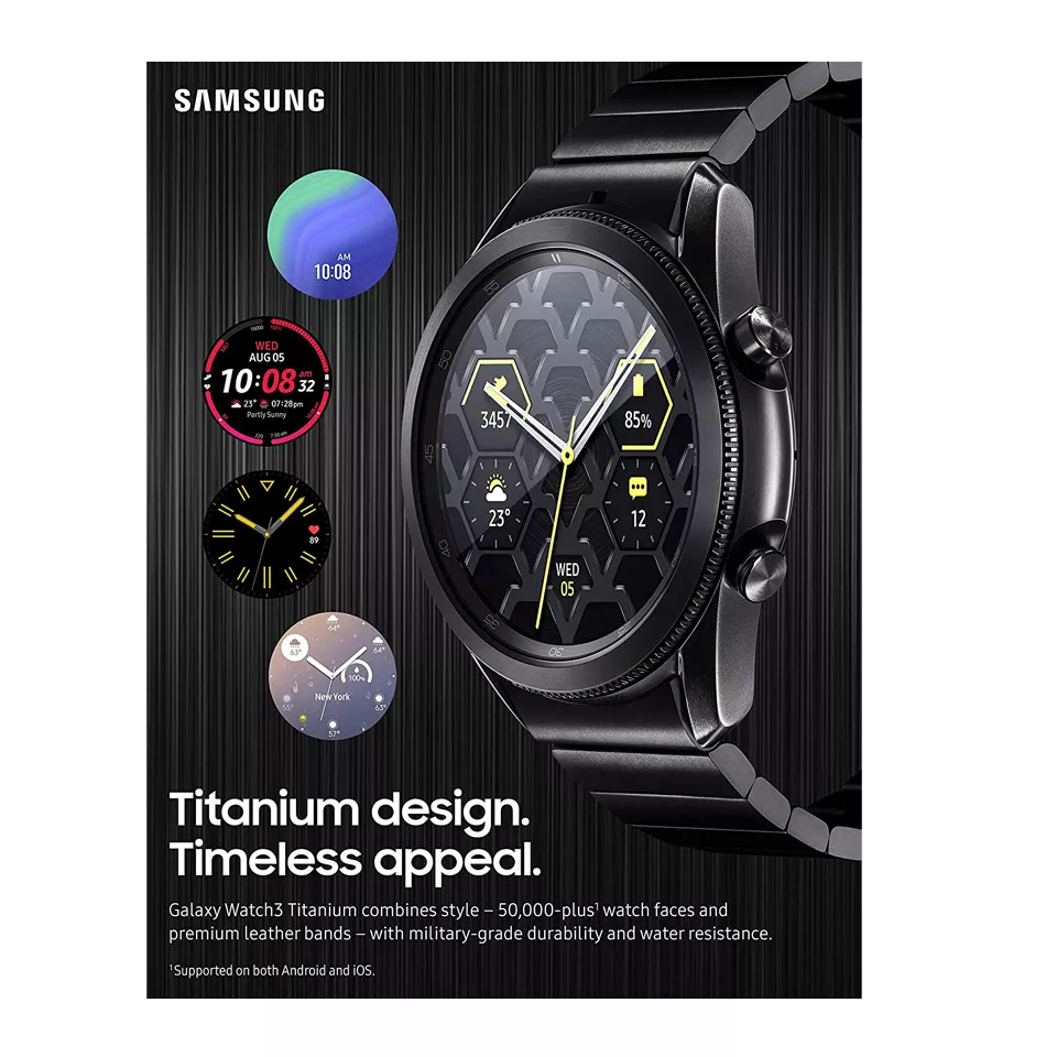 Galaxy watch 2025 3 45 titanium