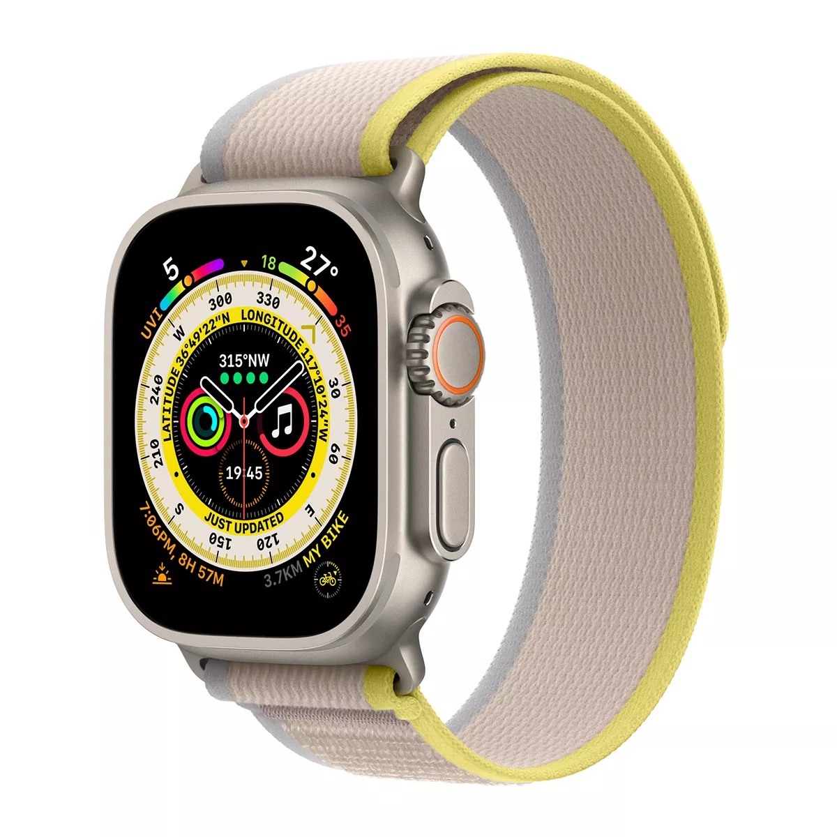 Apple watch mellow yellow sport sale band