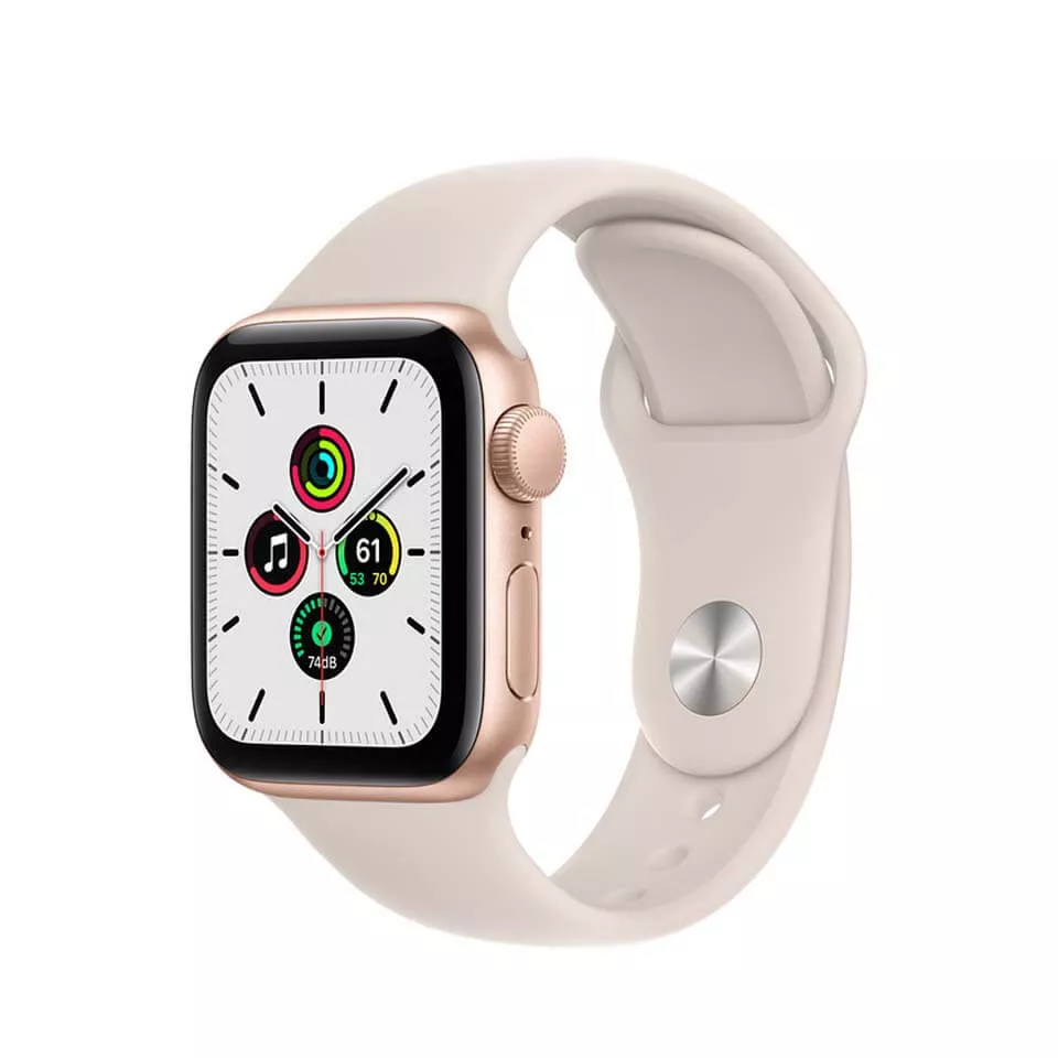 Buy Apple Watch SE (40mm GPS) Gold Aluminum sports band (MKQ03