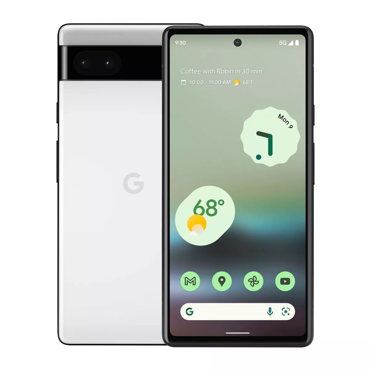 Google Pixel 6a (6GB RAM + 128GB Memory) - Chalk