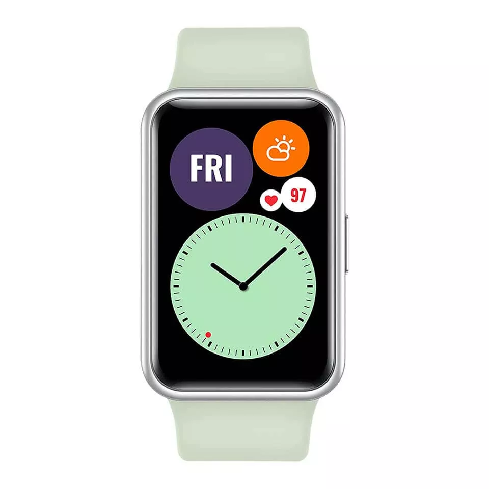 Huawei watch fit mint green silicone strap online