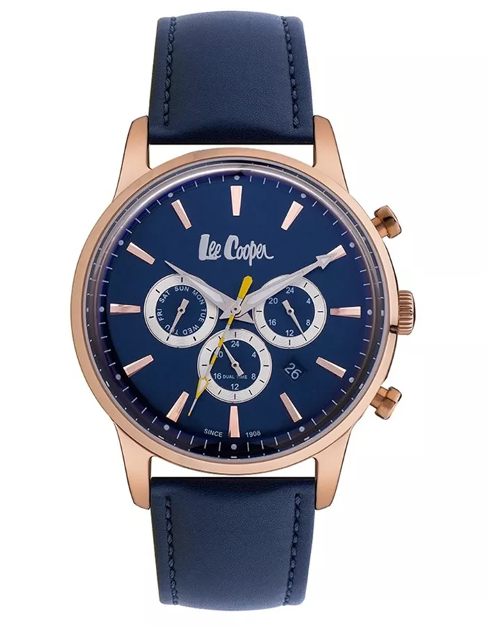 LEE COOPER Men s Chronograph Blue Dial Watch LC06959.499