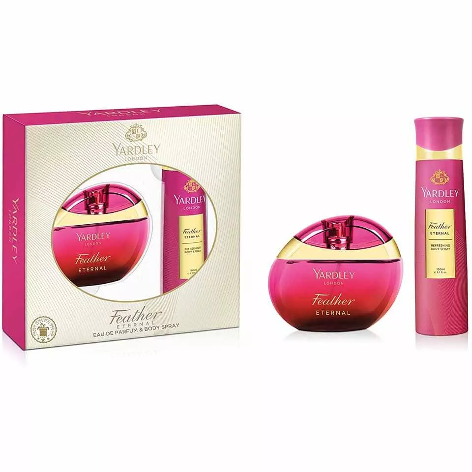 Buy Yardley Feather Eternal perfurmed Gift set Eau De Parfum