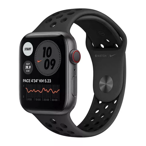 Buy Apple Watch Series 6 44mm Space Gray Aluminum Black Nike Sport
