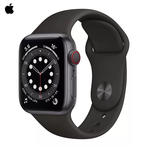 Buy Apple Watch Series 6 44mm Space Gray Aluminum case Sport Band