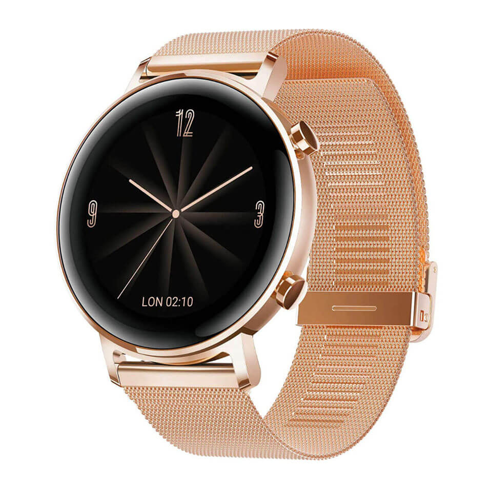 Buy HUAWEI Diana 42 mm Watch GT2 Refined Gold in Kuwait