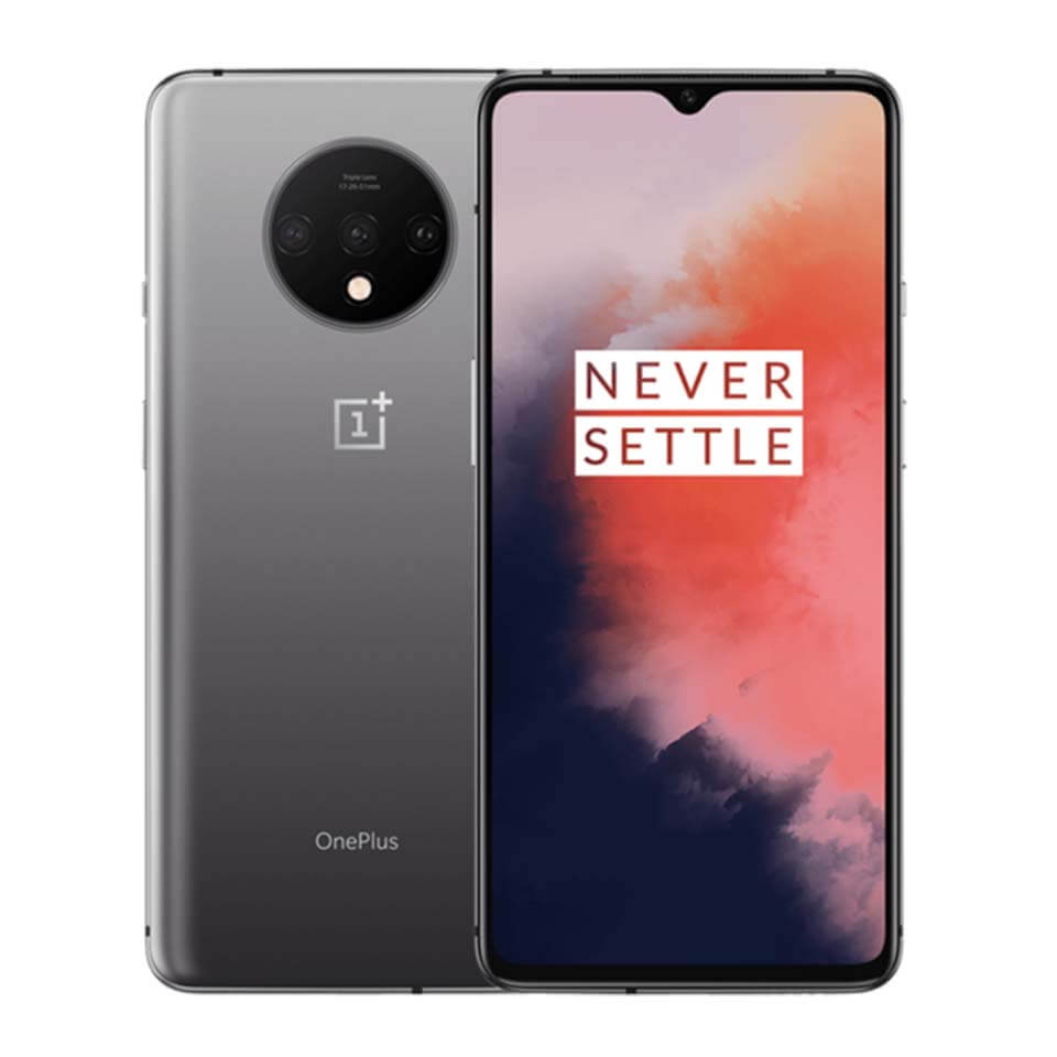 Buy Oneplus 7T (8GB RAM + 128GB Memory) - Silver in kuwait