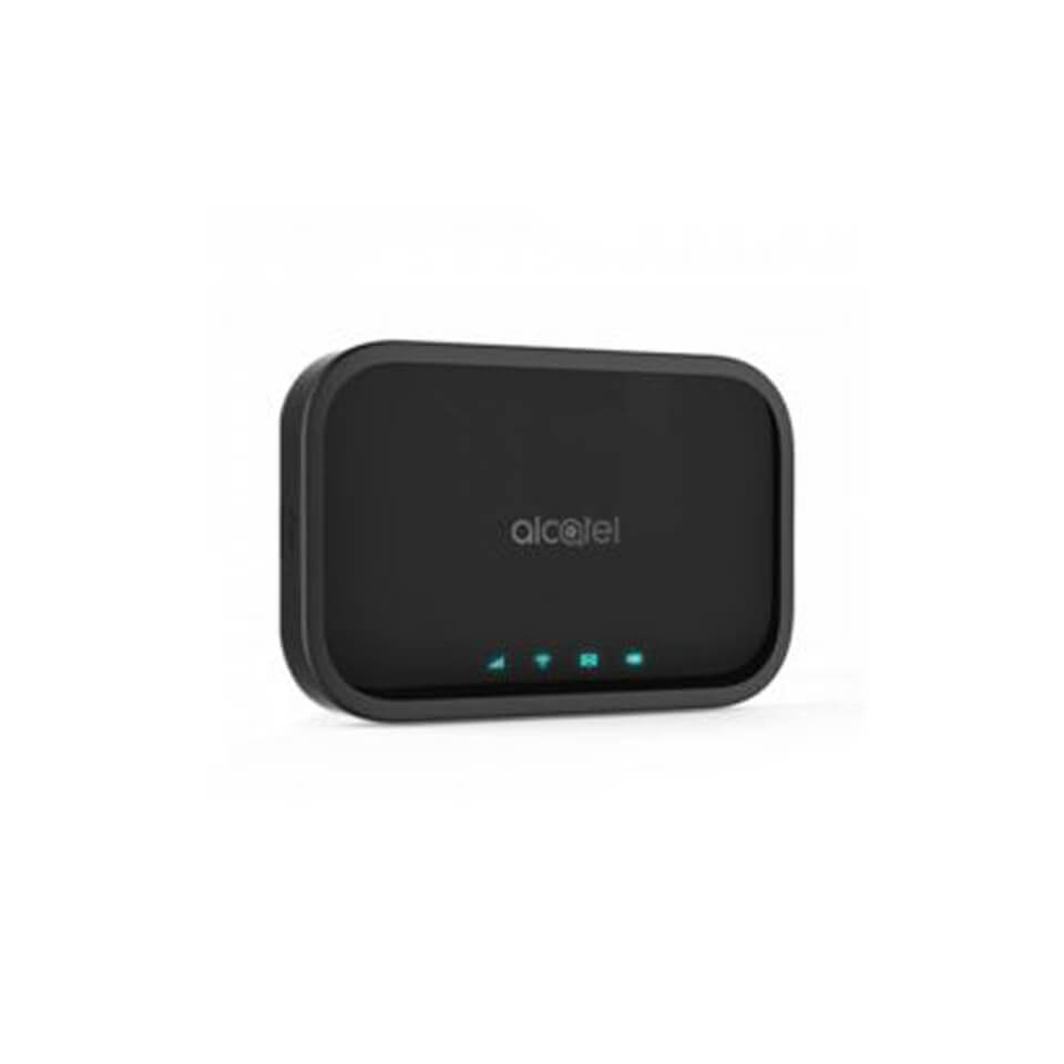 Buy Alcatel Link Zone 4G LTE Cat12 Mobile Wi-Fi - Black (MW12VK) in Kuwait