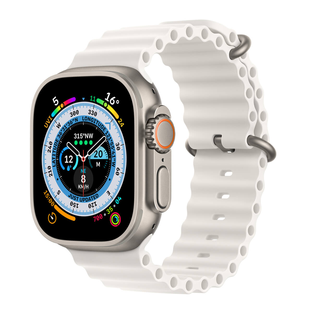 Apple Watch Ultra Titanium Case Ocean Band