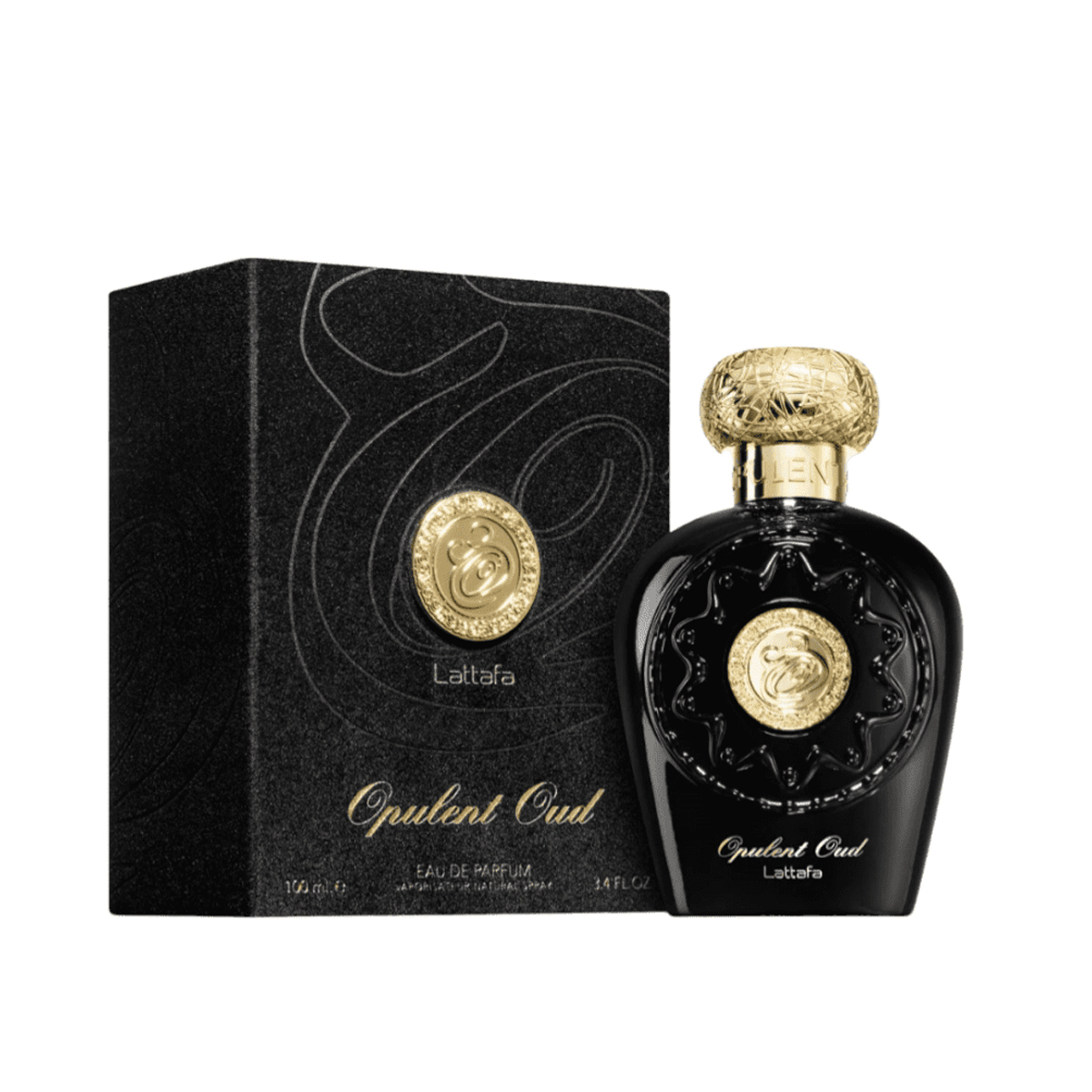 Buy Lattafa Opulent Oud Black Eau De Parfum, 100ml in Kuwait