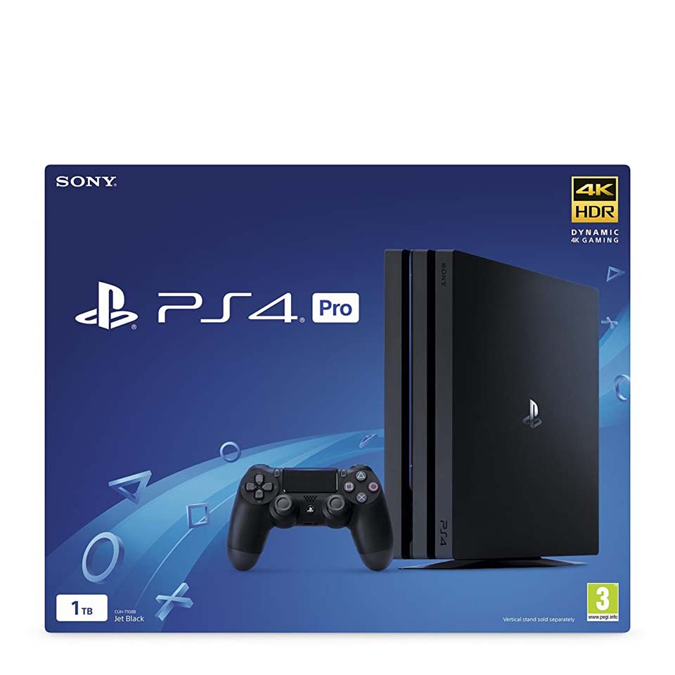 Buy Sony PS4 Pro 1TB Console (Black) In Kuwait