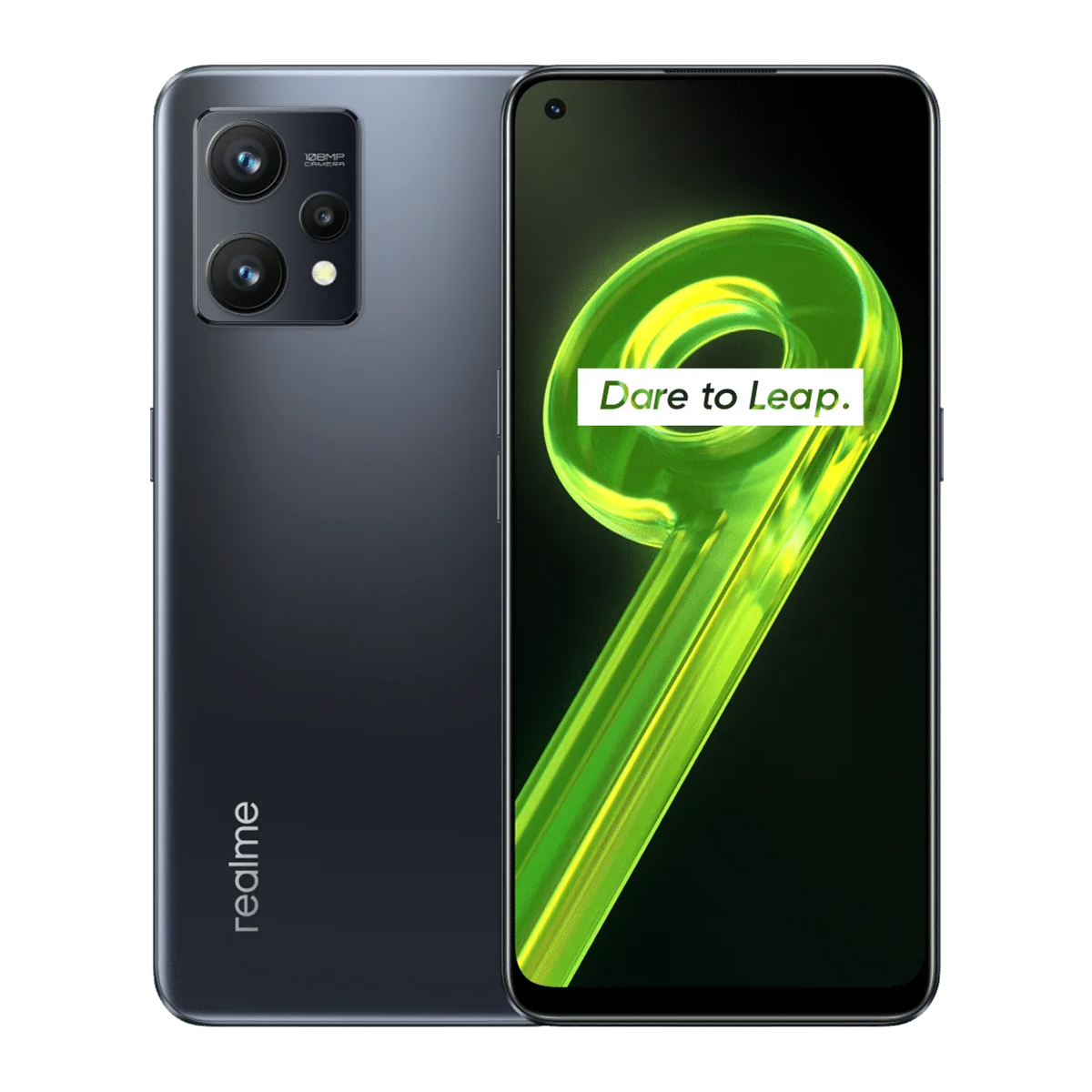 Buy Realme 9 (8GB RAM + 128GB Memory) - Meteor Black in Kuwait