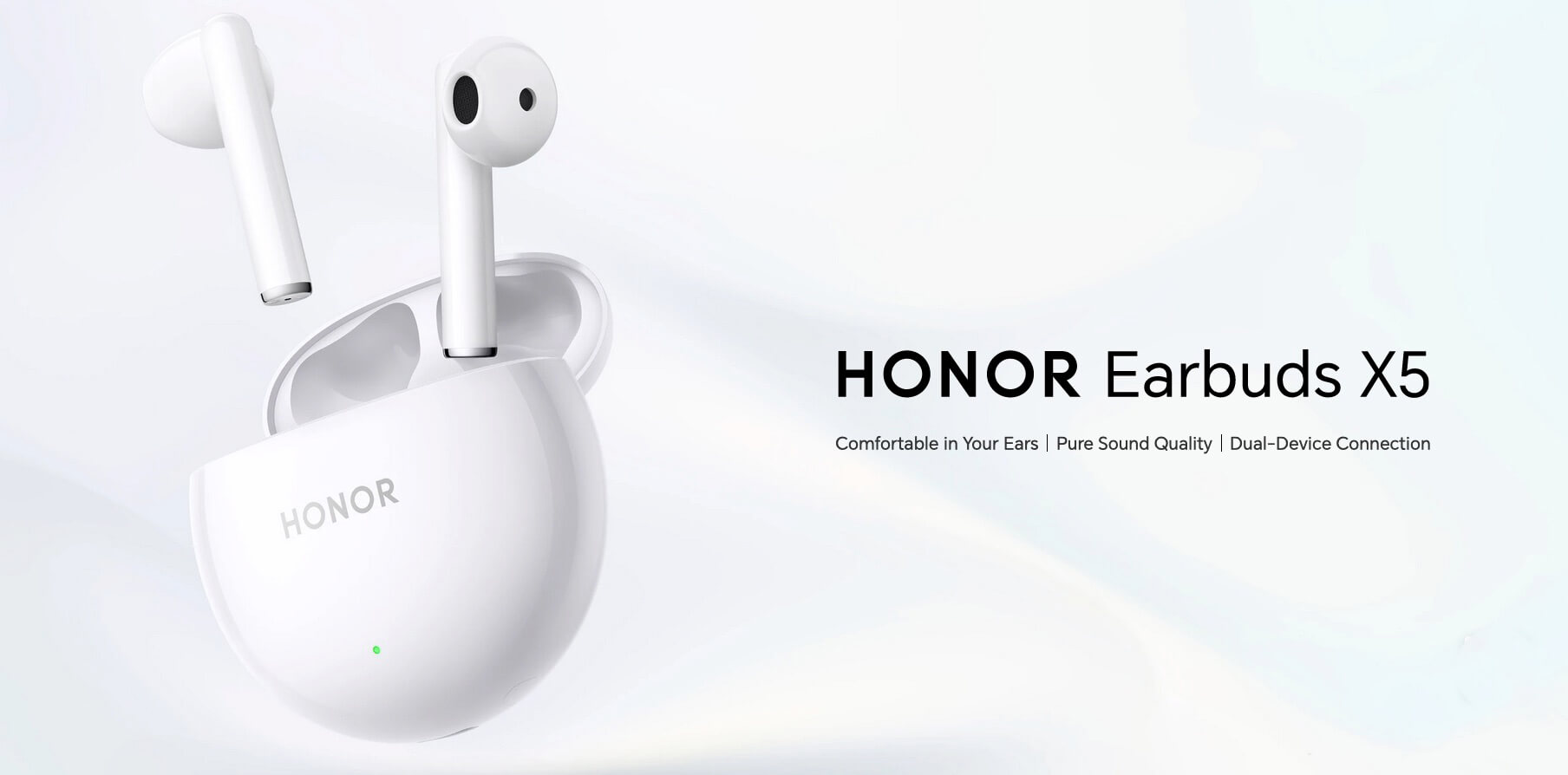 Buy Honor Choice Earbuds X5 - White in Kuwait