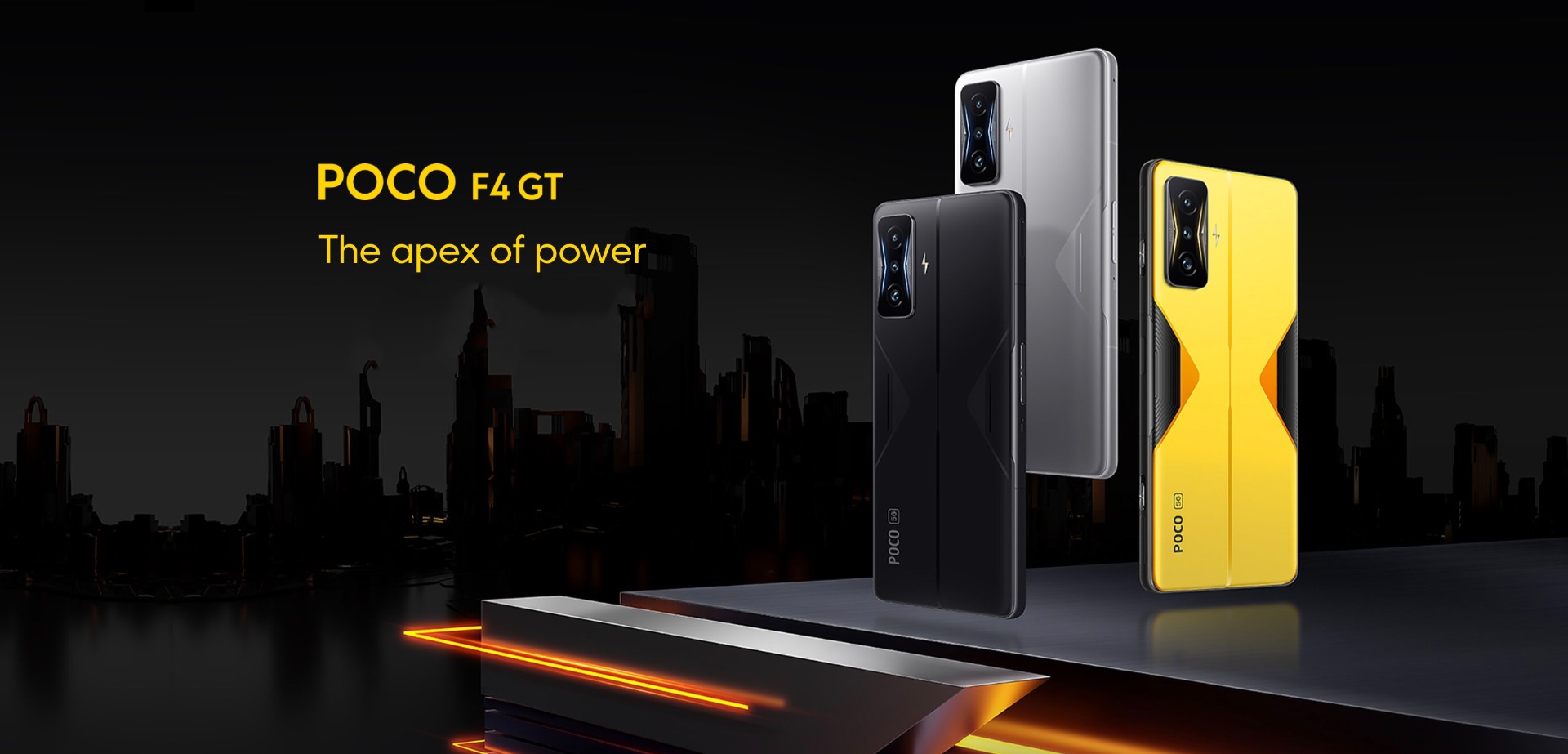 Poco F4 GT (8GB RAM + 128GB Memory) - Stealth Black