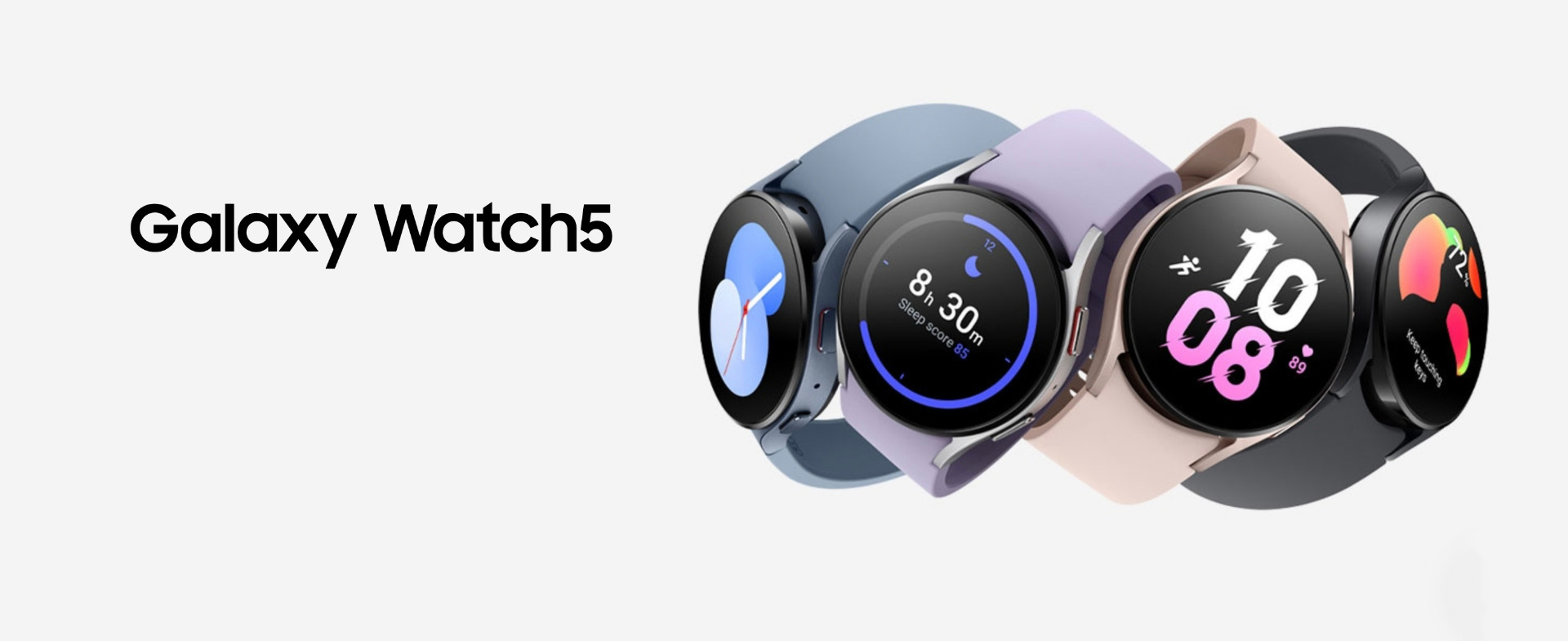 ピンク・ブルー Galaxy Watch 5 グラファイト 44㎜ Bluetooth版【新品