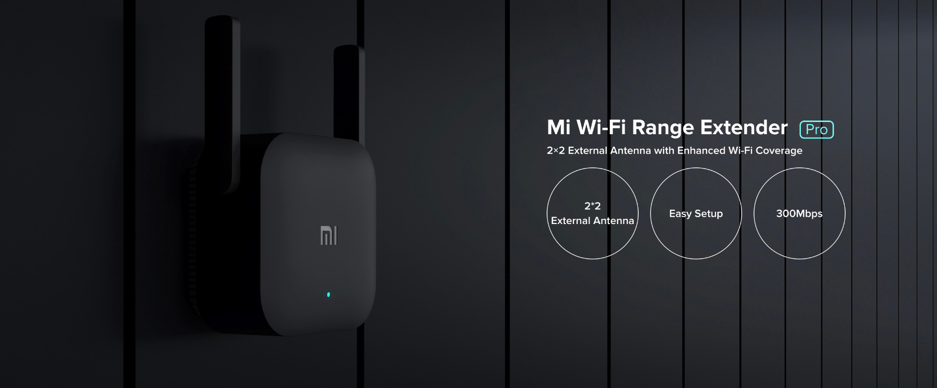 Xiaomi Mi WiFi Range Extender Pro - Black - Mufaddal Fono